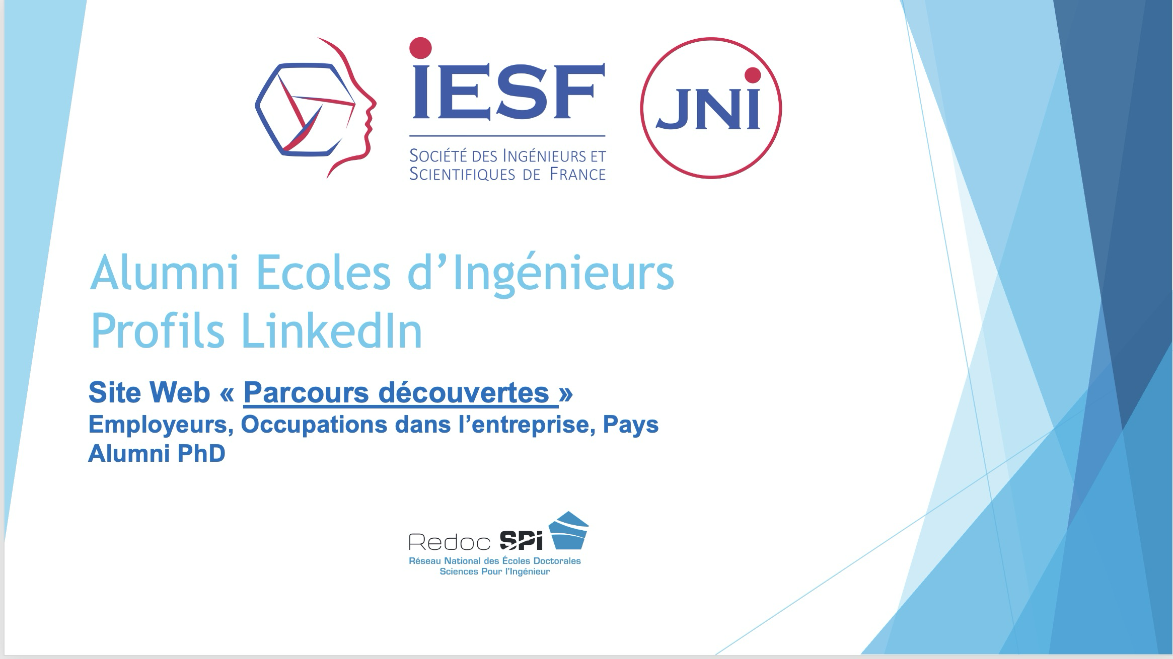Launch of the website “Alumni Engineering Schools on LinkedIn: discovery pathway”
